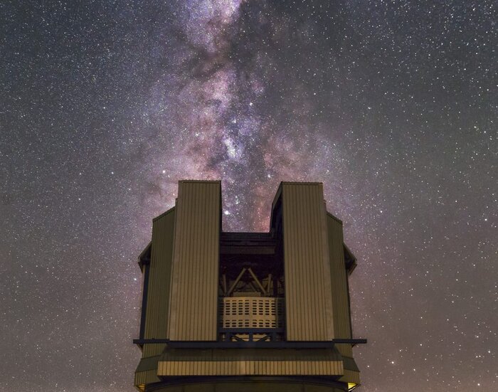 اولین نور بر تلسکوپ رصدخانه ملی ایران تابید