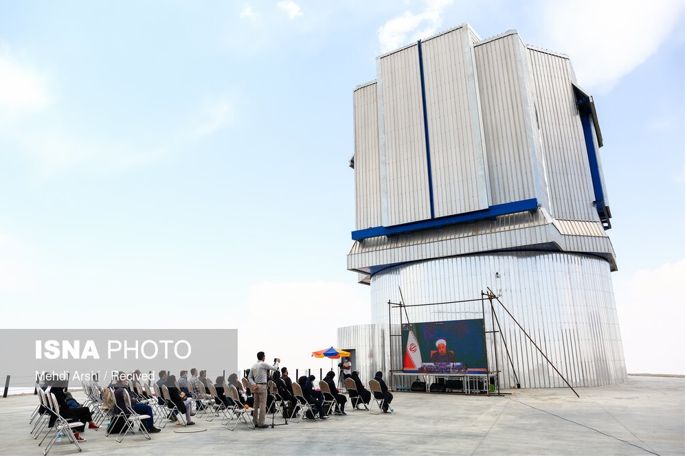 اولین نور بر تلسکوپ رصدخانه ملی ایران تابید