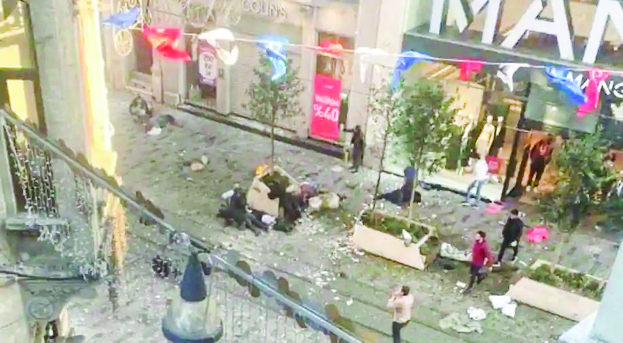 تصمیم تروریستی به انفجار در تقسیم ترکیه