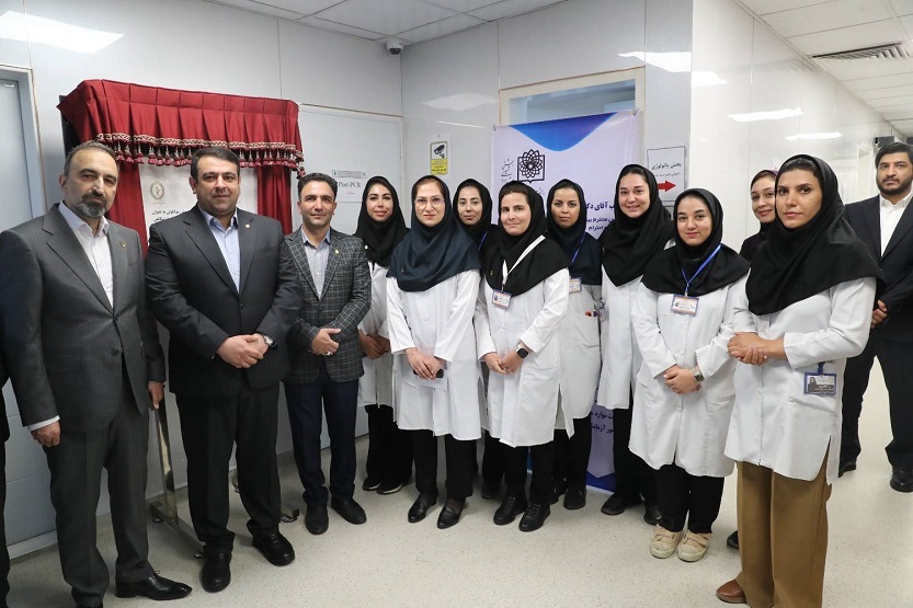 افتتاح فاز اول بیمارستان دیجیتال با استاندارد‌های جهانی توسط مدیرعامل بانک ملی ایران