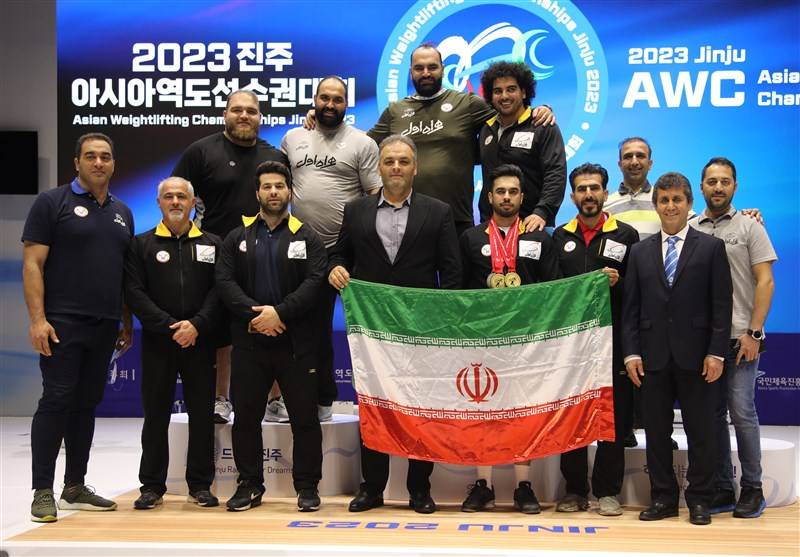 ایران با نقره‌های دو پدیده سنگین وزن؛ قهرمان وزنه‌برداری ۲۰۲۳ آسیا شد