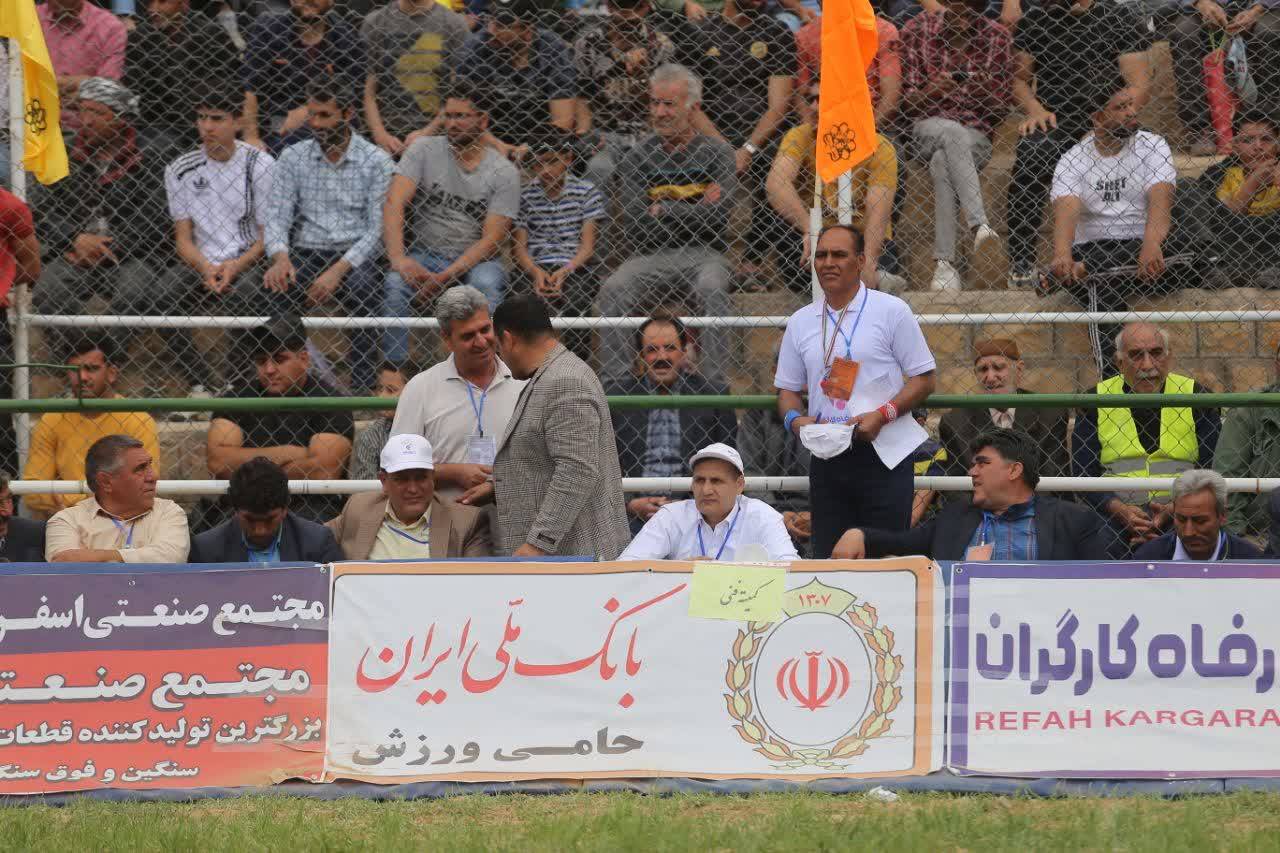 بانک ملی ایران حامی برگزاری مسابقات کشوری کشتی باچوخه اسفراین