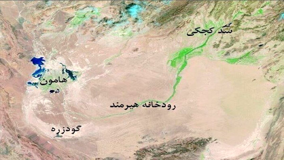 سازمان فضایی ایران: افغانستان رودخانۀ هیرمند را منحرف می‌کند
