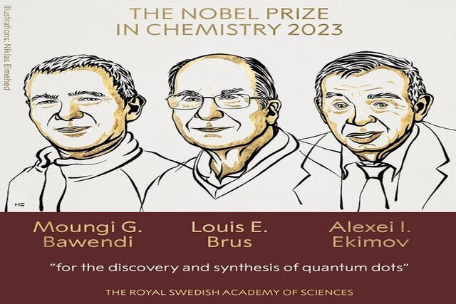 برندگان نوبل شیمی ۲۰۲۳ معرفی شدند
