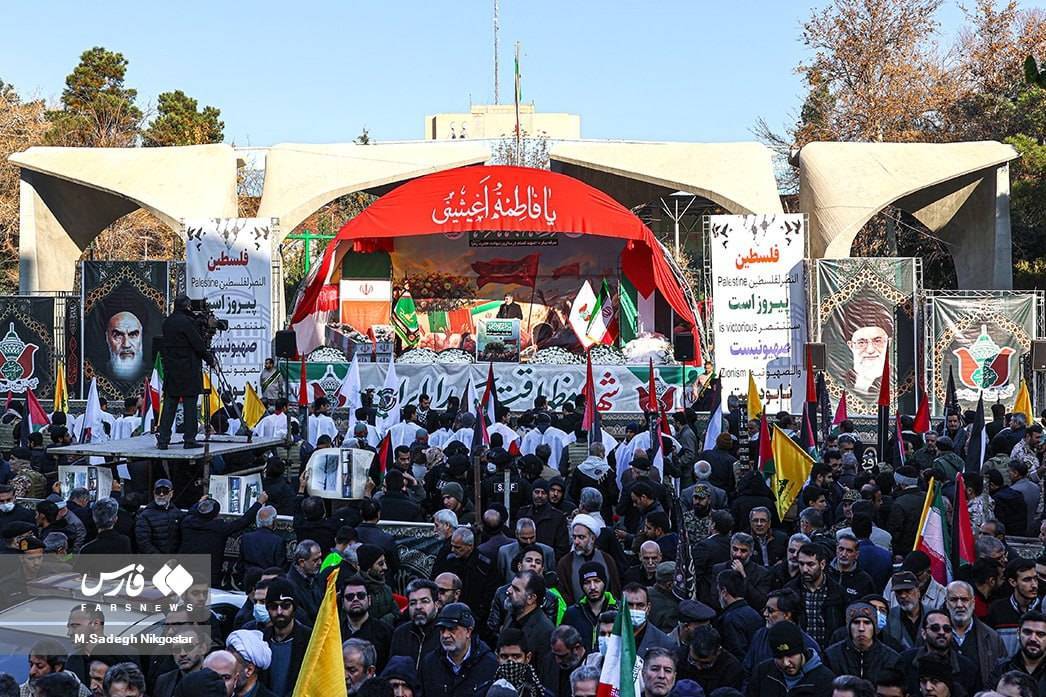 بدرقه ۱۱۰ شهید گمنام در تهران