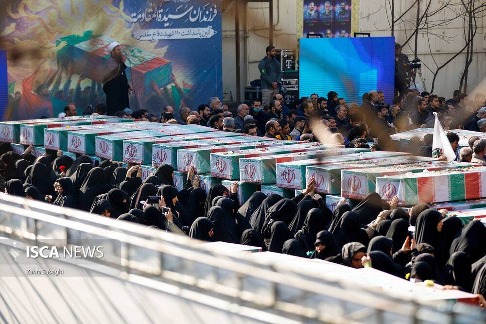بدرقه ۱۱۰ شهید گمنام در تهران