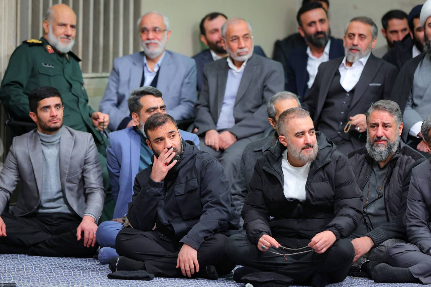 دیدار مداحان با رهبر انقلاب