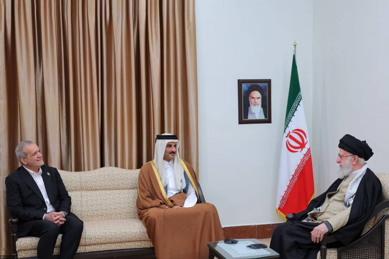 تلاش امیر قطر برای میانجیگری تهران واشنگتن: از تشریفات سعدآباد تا دیدار با رهبر انقلاب