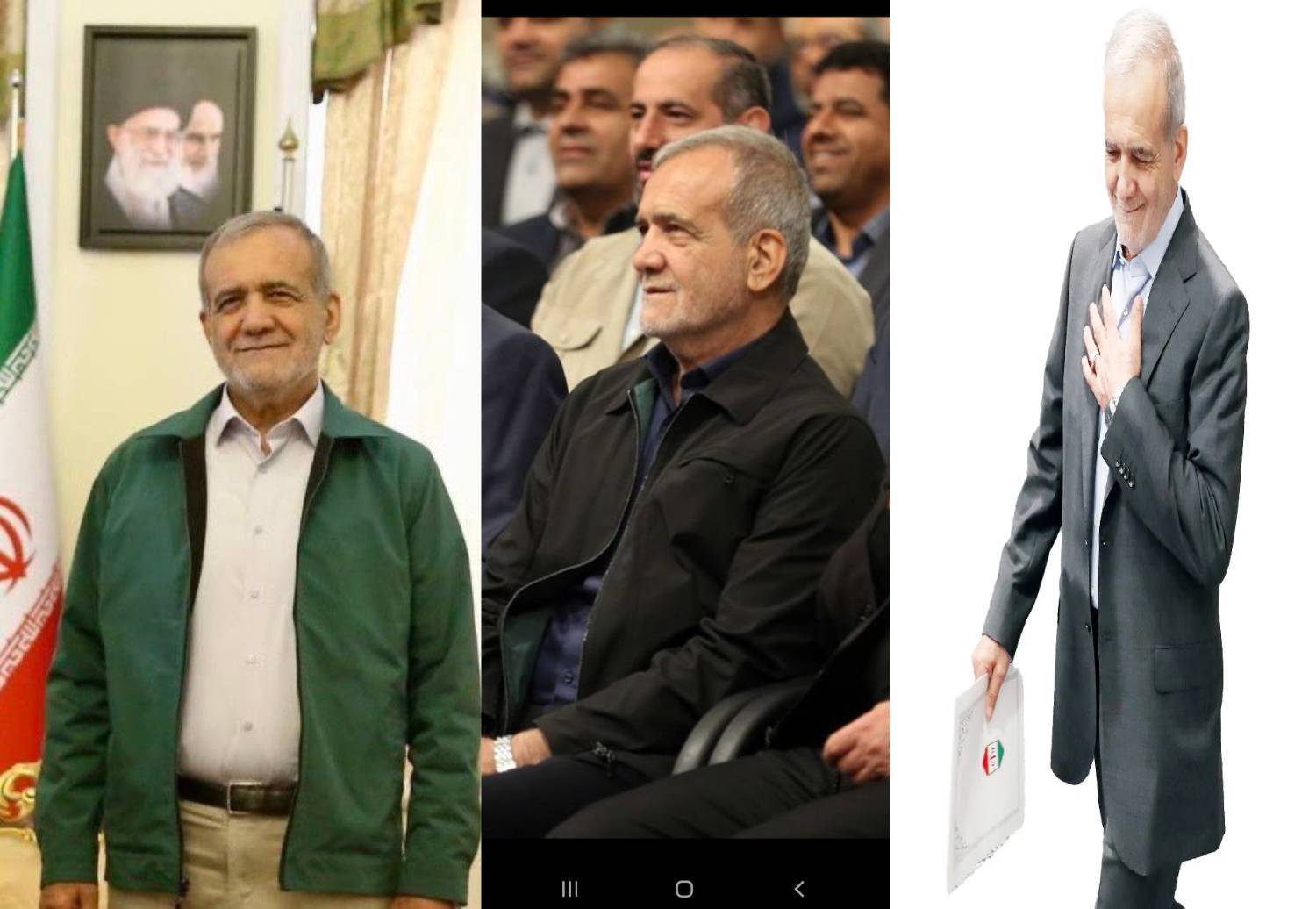 ما و کاپشن های پزشکیان