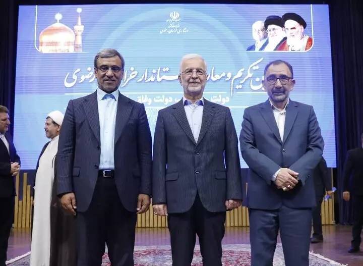 اتمام مراسم تودیع و معارفه برای استانداران خراسان رضوی( غلامحسین مظفری)، فارس(حسینعلی امیری) و یزد (محمدرضا بابائی‌دره)