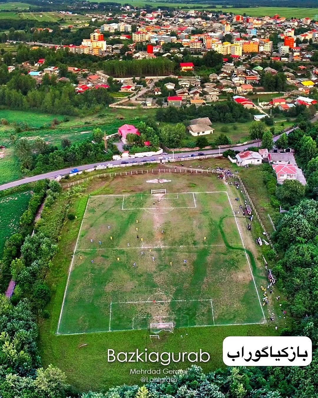 ۱۰ زمین فوتبال زیبای گیلان