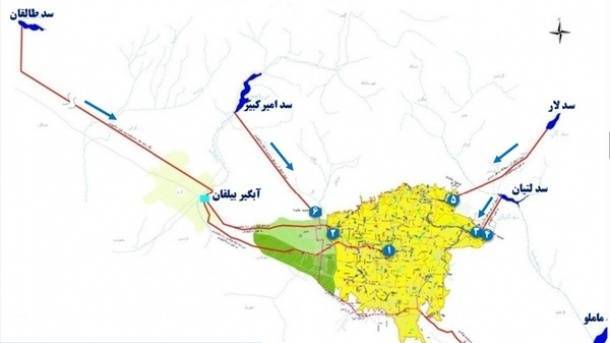 انتقال آب از طالقان به تهران، یعنی ریختن آب در ظرف سوراخ+ هدررفت تا 35 درصدی آب در مناطقی از تهران از شبکه توزیع