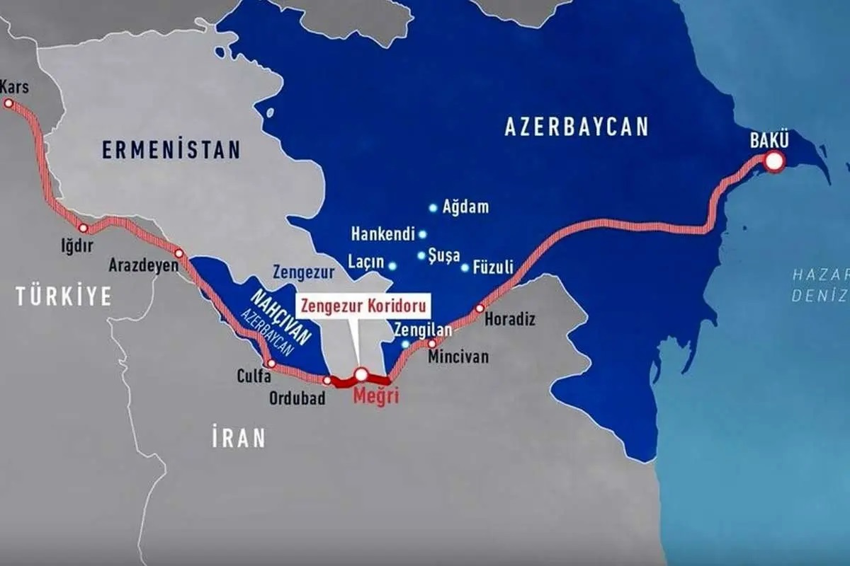 دالان «زنگه‌زور» پروژه آمریکایی برای فشار علیه روسیه و ایران است + الزام ایران به گنجاندن قواعد منطقه ای و بین المللی در بهره برداری از این گذرگاه