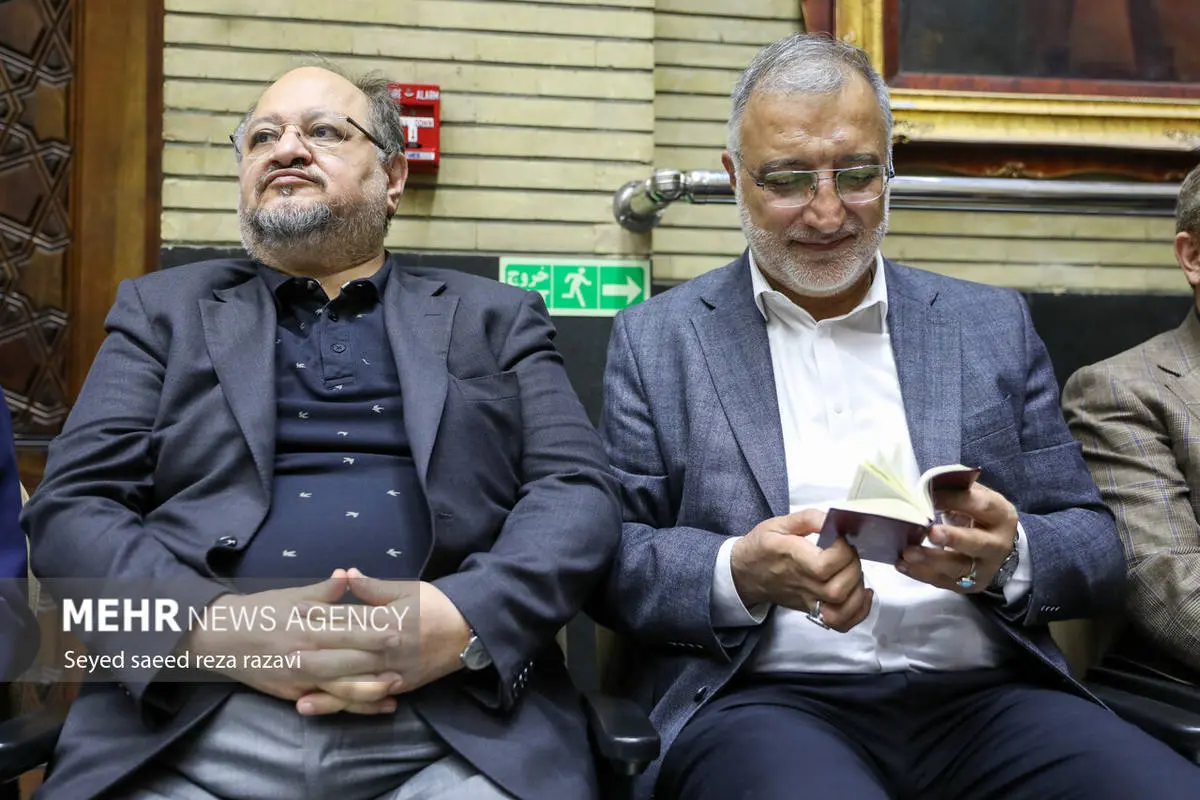 چهره‌هادر مراسم ترحیم مادر حدادعادل
