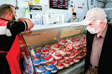افزایش قیمت مرغ گرم و غیرقابل قبول بودن قیمت های بالاتر از 130 تا 135 هزار تومان تقاضا شده توسط برخی از فروشندگان