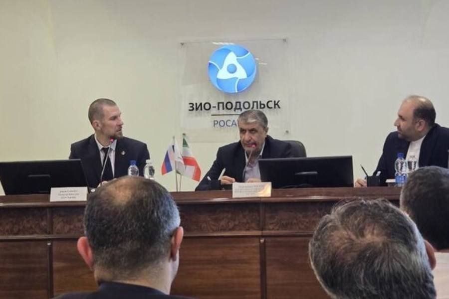 بازدید اسلامی از شرکت‌های زیوپادولسک و TVEL روسیه در جریان شرکت در مجمع جهانی اتم