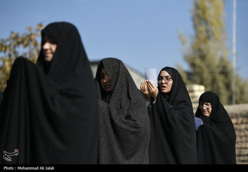 نماز طلب باران در روستای فردو