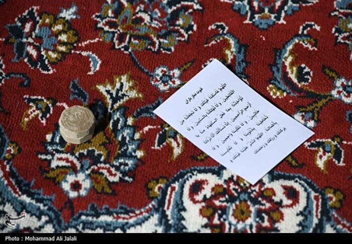 نماز طلب باران در روستای فردو