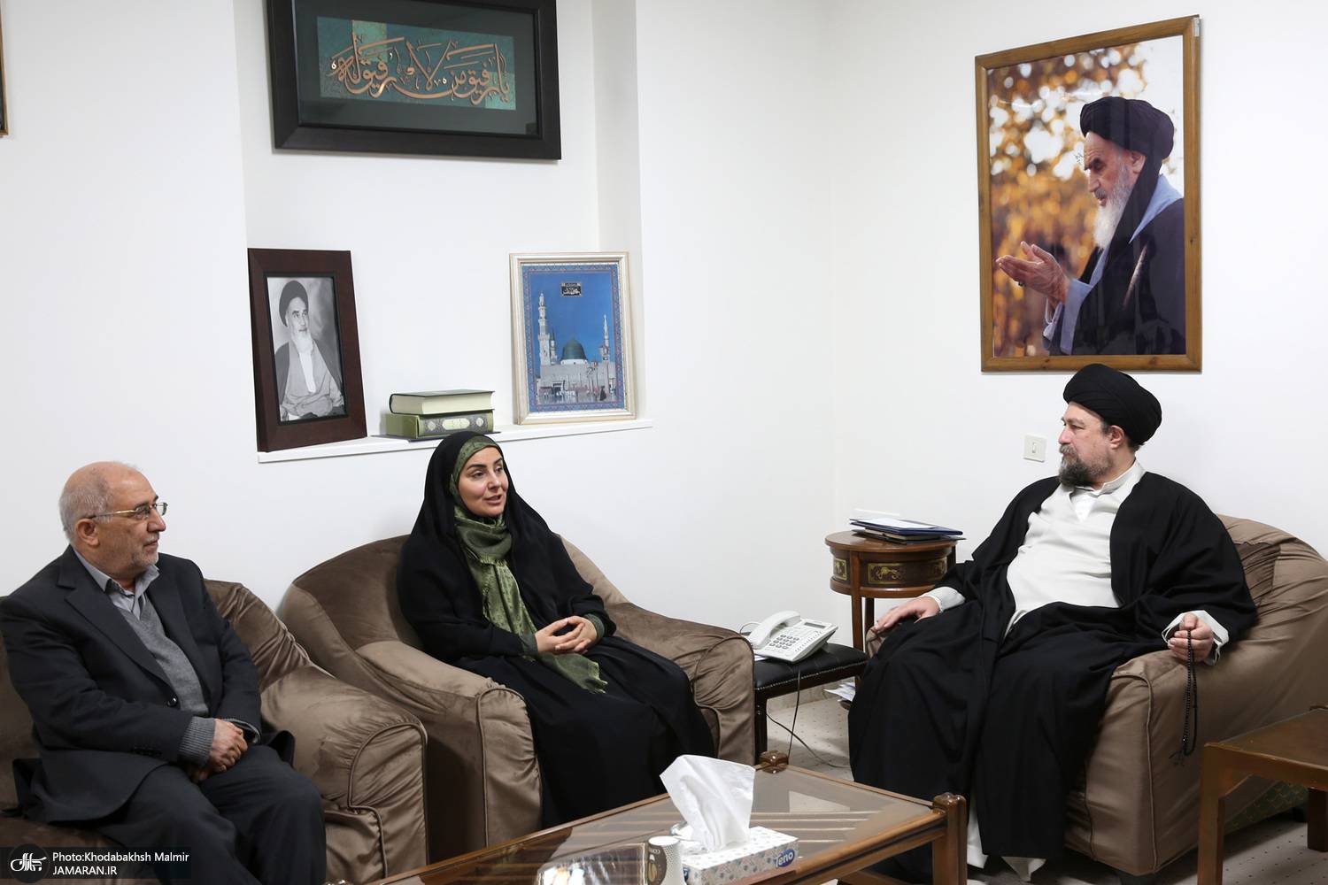 وزارت راهی ها در بیت امام(ره)