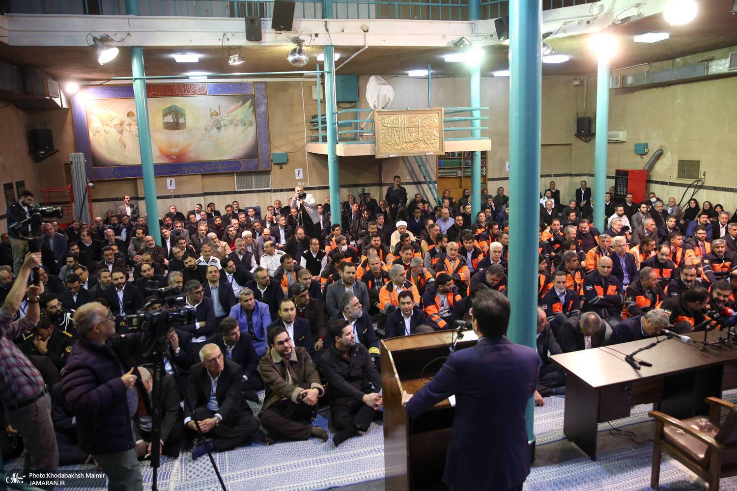 وزارت راهی ها در بیت امام(ره)